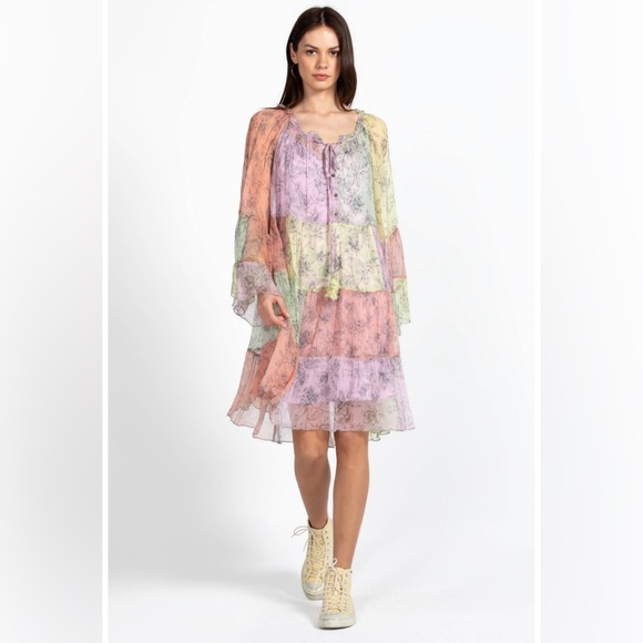 Johnny Was Dresses & Skirts - JOHNNY WAS PETUNIA MINI DRESS 
PERFECT FOR SUMMER DAYS TRIPS AND NIGHTS